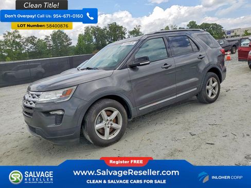 Used 2018 Ford Explorer XLT w/ Equipment Group 202A FWD image 1
