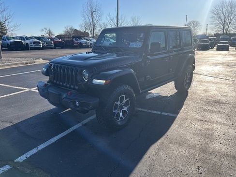 Used 2022 Jeep Wrangler Unlimited Rubicon w/ LED Lighting Group image 1