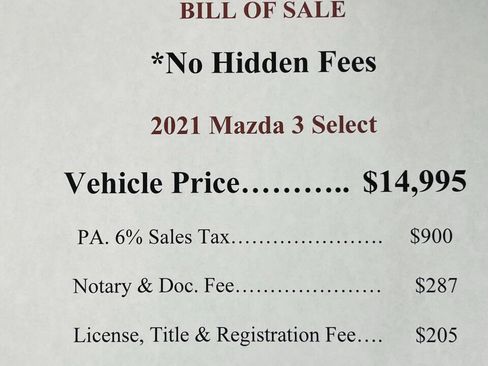 Used 2021 MAZDA MAZDA3 s FWD image 2