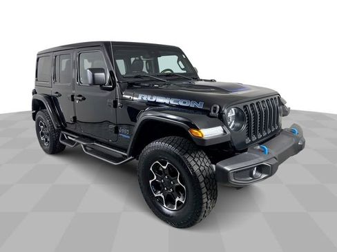 Used 2022 Jeep Wrangler Unlimited Rubicon 4xe w/ Cold Weather Group AWD/4WD image 2