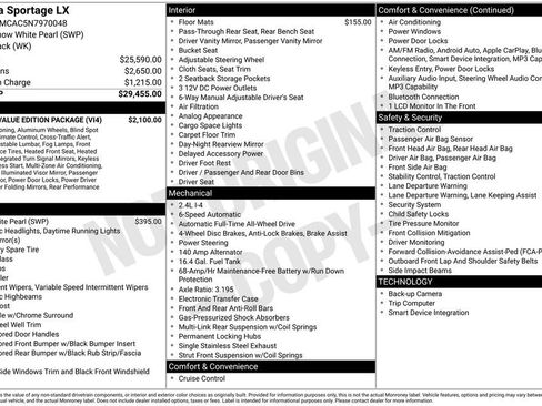 Used 2022 Kia Sportage LX w/ LX AWD Value Edition Package image 2