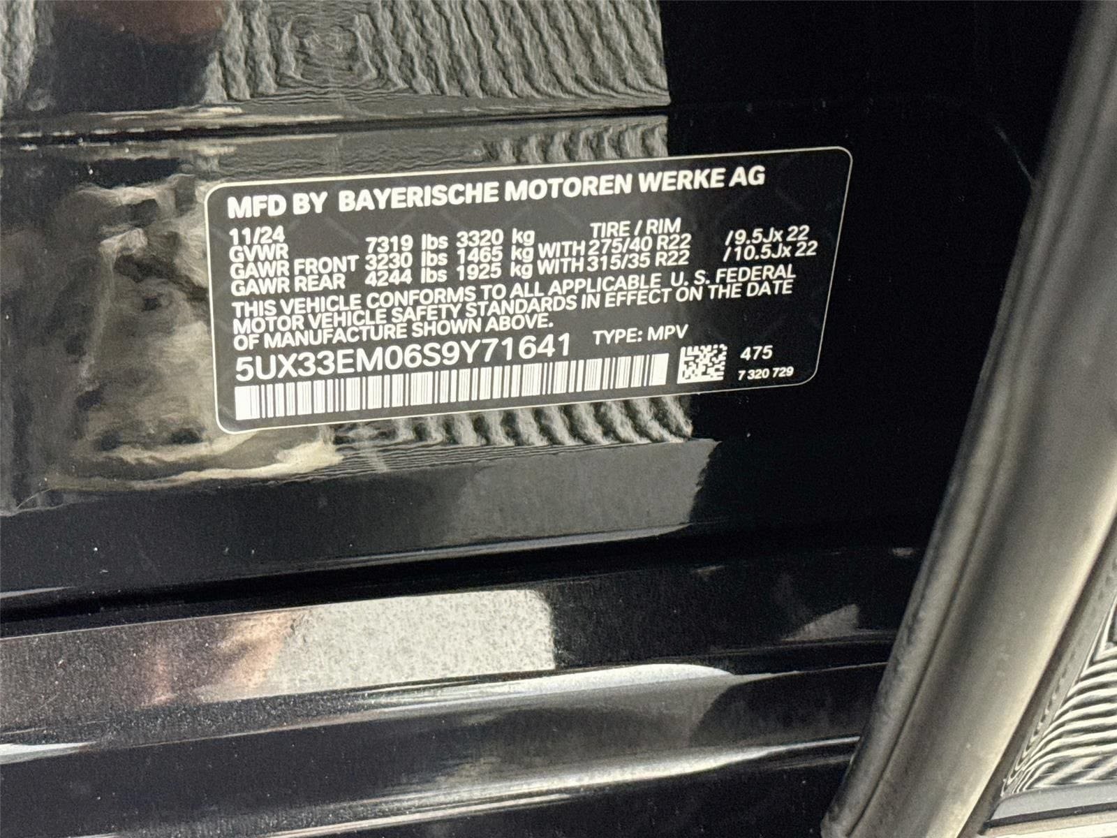 Used 2025 BMW X7 M60i AWD/4WD image 34