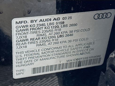 Used 2025 Audi Q3 2.0T Premium AWD/4WD image 12