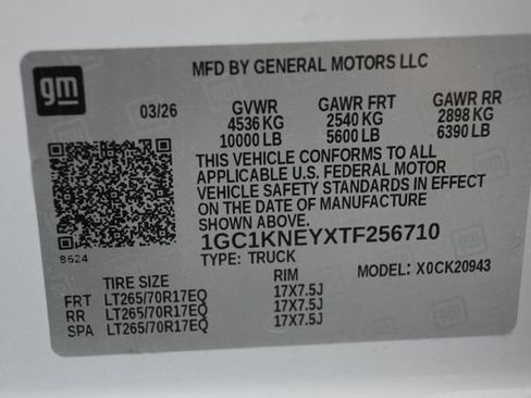 Used 2026 Chevrolet Silverado 2500 LT AWD/4WD image 21