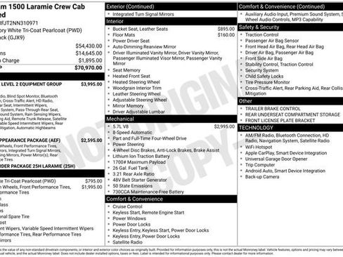 Used 2022 RAM 1500 Laramie AWD/4WD image 6