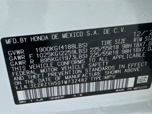 Used 2026 Honda HR-V Sport image 39