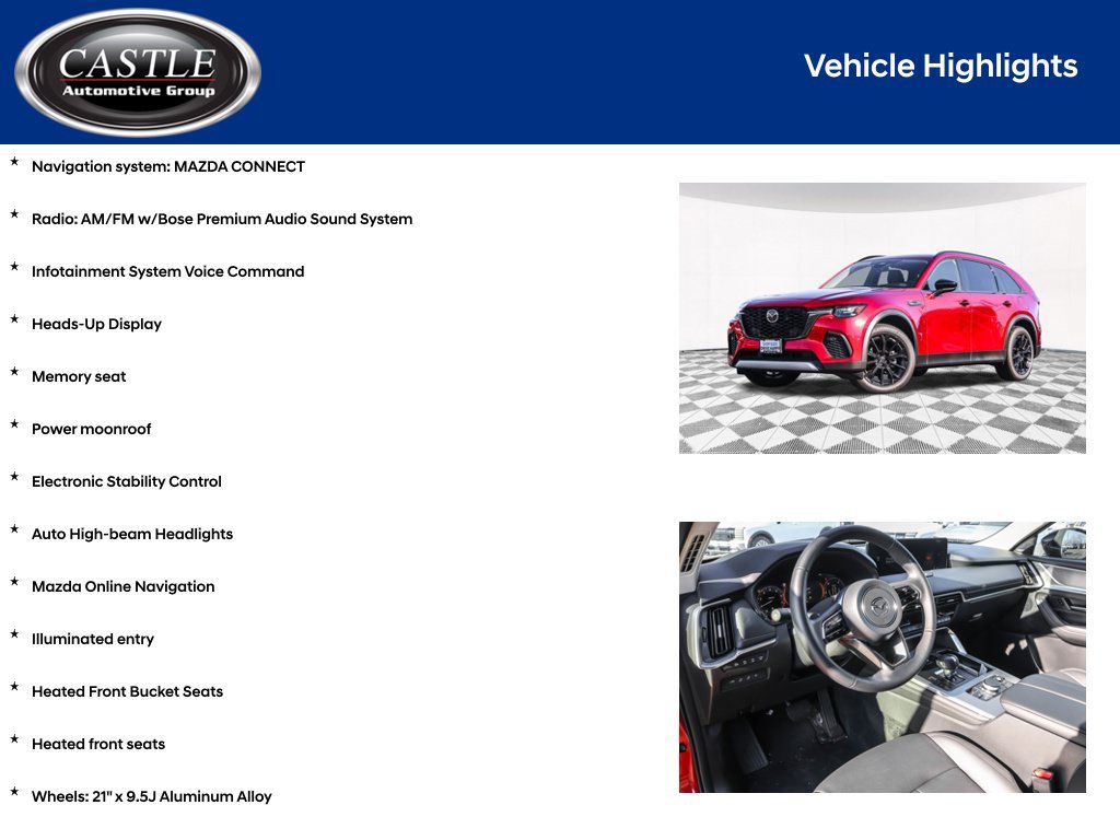 Used 2025 MAZDA CX-70 3.3 Turbo w/ Premium Package AWD/4WD image 4