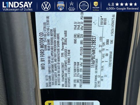 Used 2021 Ford Mustang GT Premium w/ Equipment Group 401A image 25