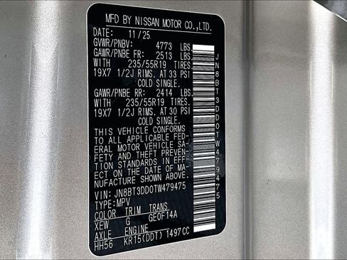 New 2026 Nissan Rogue Platinum image 22