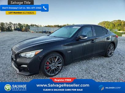 Used 2017 INFINITI Q50 Red Sport 400