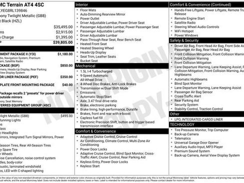 Used 2024 GMC Terrain AT4 w/ Infotainment Package II image 6