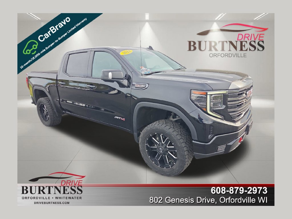Certified 2022 GMC Sierra 1500 AT4 w/ AT4 Preferred Package AWD/4WD 360° Tour