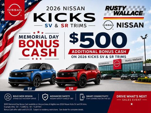New 2026 Nissan Kicks SR w/ SR Premium Package AWD/4WD image 2