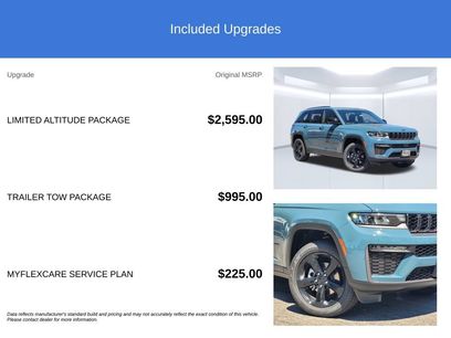 New 2026 Jeep Grand Cherokee Limited w/ Limited Altitude Package