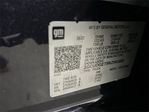 Certified 2022 Chevrolet Silverado 1500 LTZ w/ LTZ Premium Package image 35