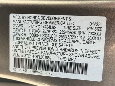 Certified 2023 Acura RDX A-Spec FWD image 28