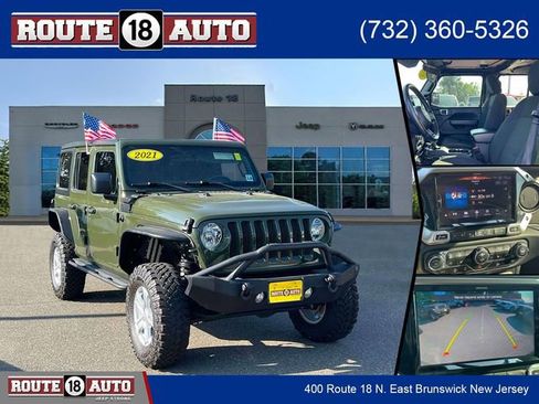 Used 2021 Jeep Wrangler Unlimited Sport AWD/4WD image 1