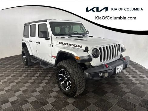 Used 2022 Jeep Wrangler Unlimited Rubicon w/ LED Lighting Group AWD/4WD image 1