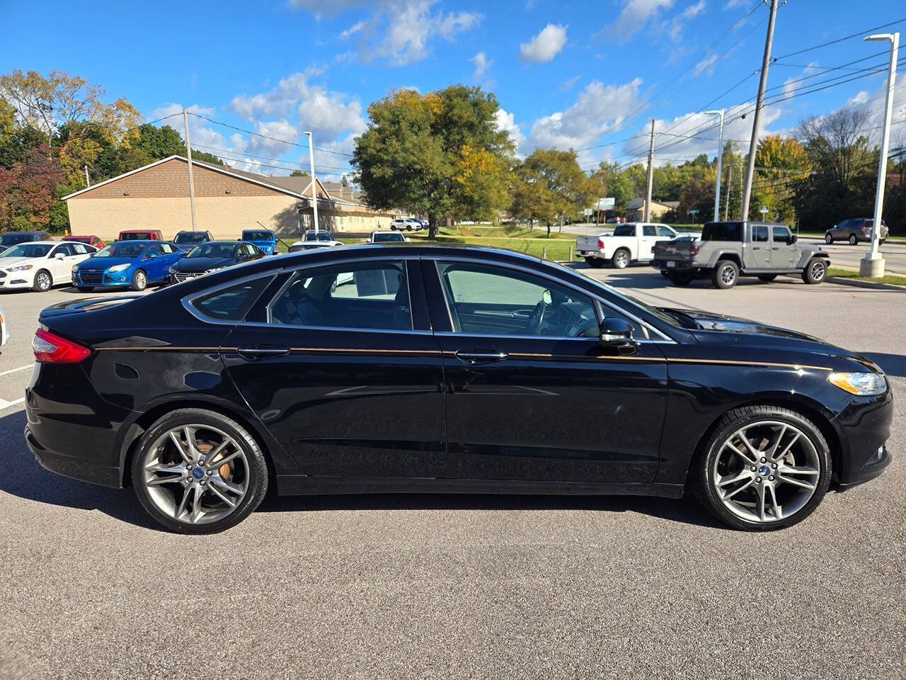 Used 2016 Ford Fusion Titanium FWD image 8
