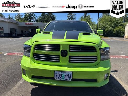 Used 2017 RAM 1500 Sport w/ Sublime Green Sport Package AWD/4WD image 5