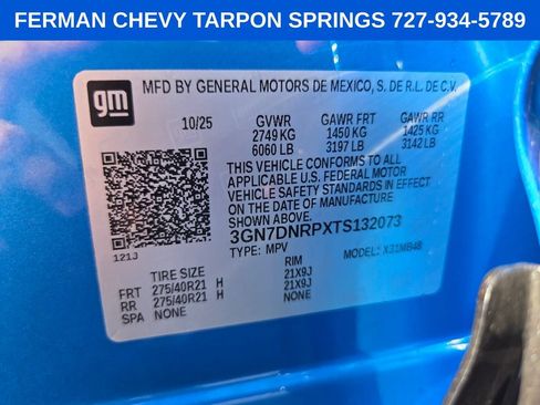 New 2026 Chevrolet Equinox EV LT w/ Convenience Package II FWD image 21