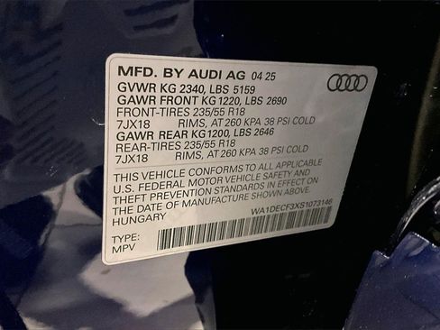 Used 2025 Audi Q3 2.0T Premium w/ Convenience Package image 19