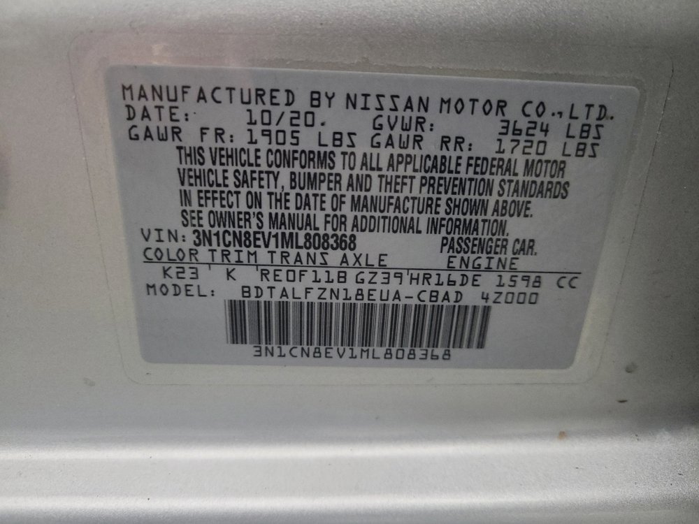 Used 2021 Nissan Versa SV FWD image 33