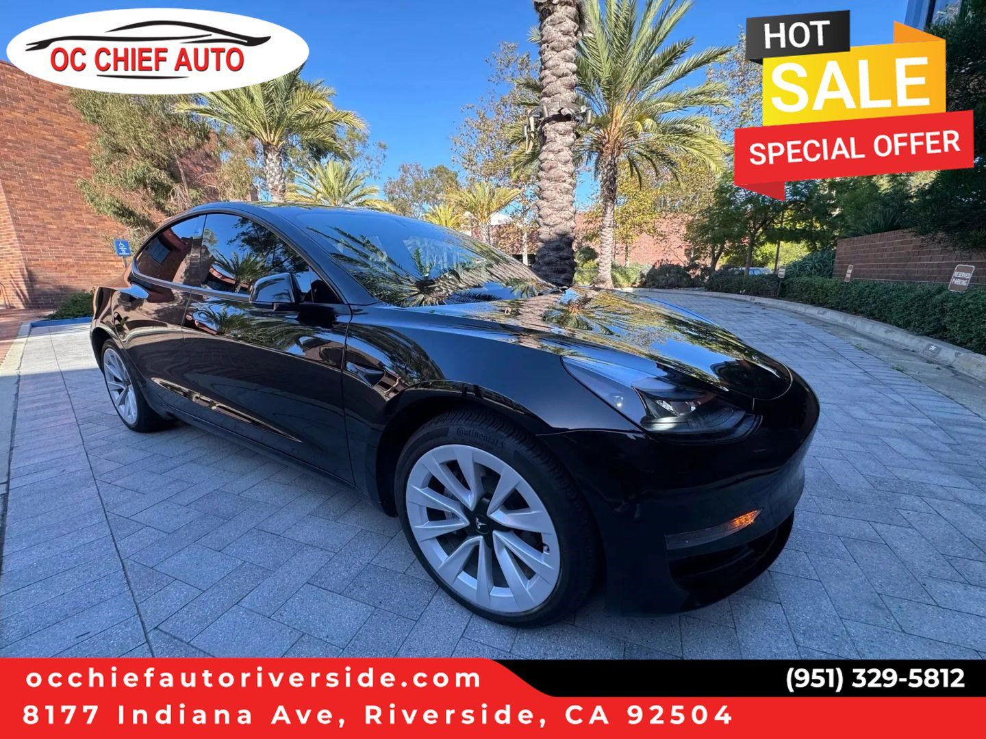 Used 2023 Tesla Model 3 Standard Range RWD image 1