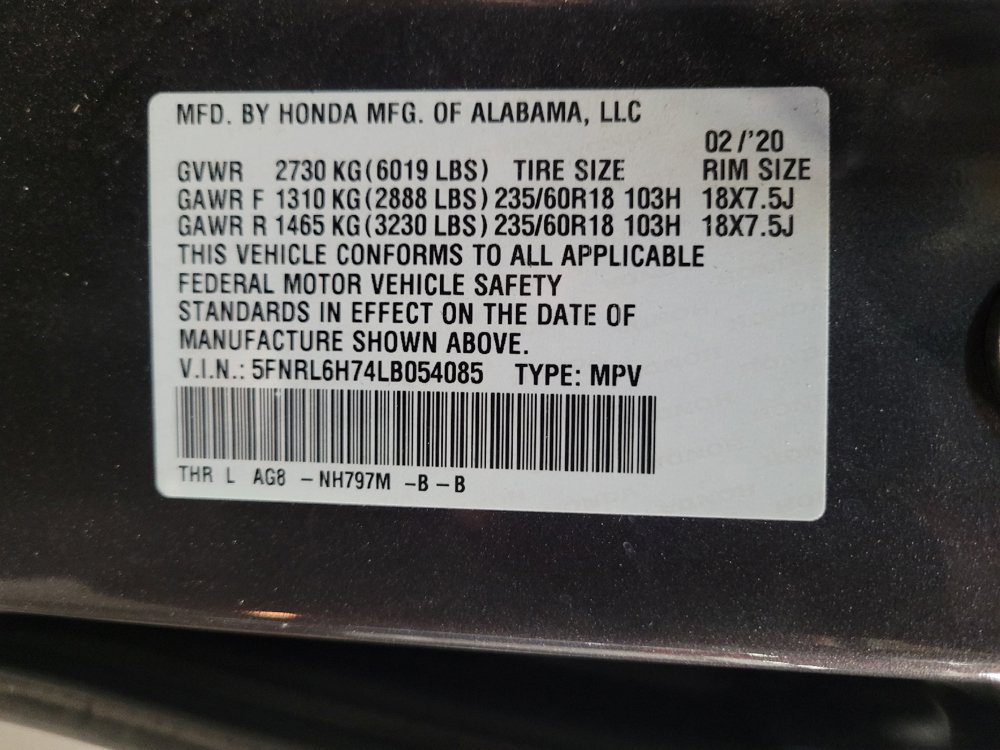 Used 2020 Honda Odyssey EX-L image 33
