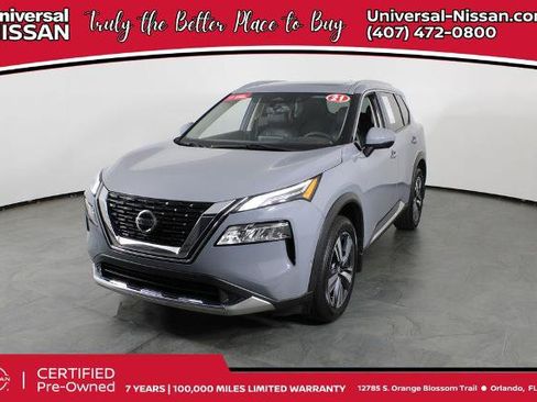 Certified 2021 Nissan Rogue Platinum AWD/4WD image 1