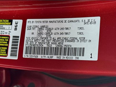 Used 2025 Toyota Tacoma SR image 35