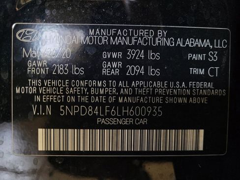 Used 2020 Hyundai Elantra Value Edition w/ Cargo Package (C1) FWD image 33