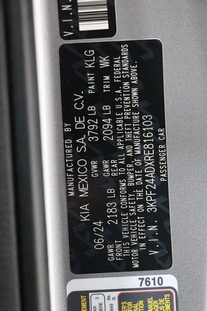 Used 2024 Kia Forte LXS FWD image 32