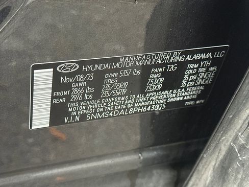 Used 2023 Hyundai Santa Fe Limited image 36