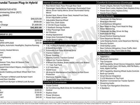 New 2026 Hyundai Tucson SEL AWD/4WD image 24