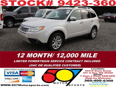 Used 2011 Subaru Forester 2.5X Touring w/ Popular Equipment Group 4B image 2