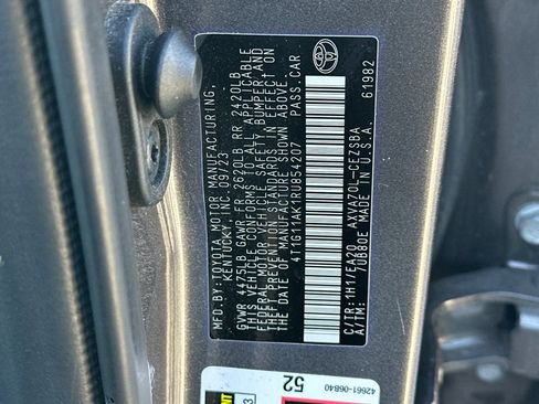 Certified 2024 Toyota Camry SE FWD image 54