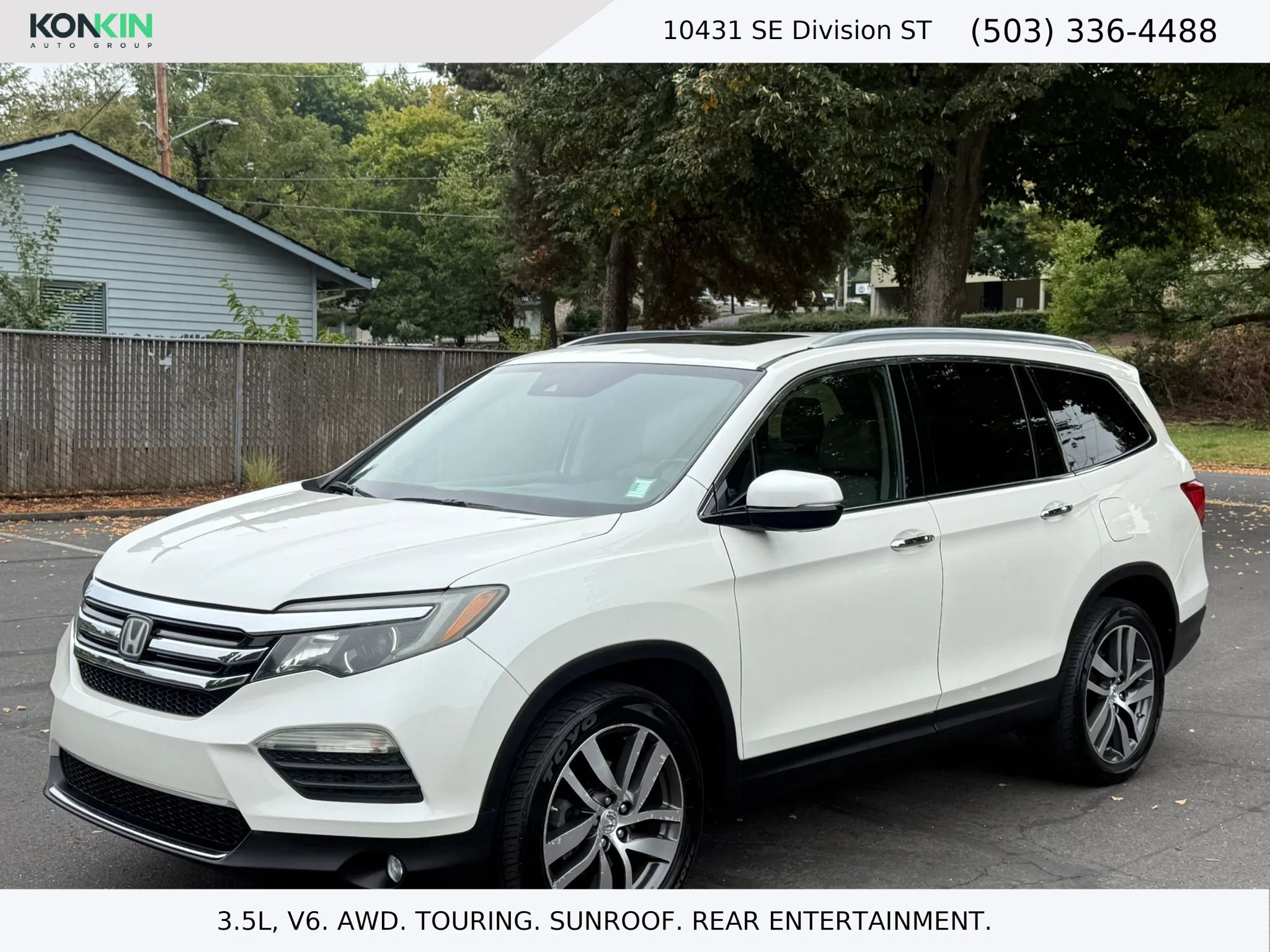 Used 2016 Honda Pilot Touring image 1