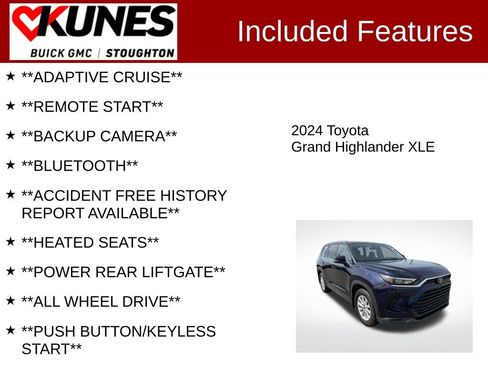 Used 2024 Toyota Grand Highlander AWD image 2