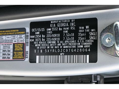 New 2026 Kia Sorento S image 25