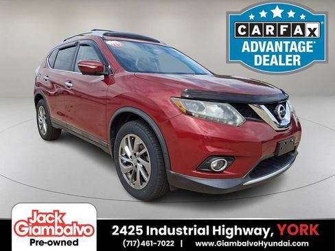 Used 2015 Nissan Rogue SL w/ SL Premium Package AWD/4WD image 1