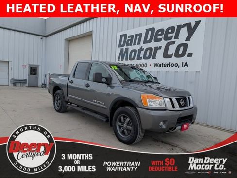 Used 2013 Nissan Titan PRO-4X w/ Pro-4x Luxury Pkg image 1