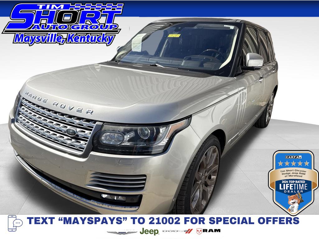 Used 2016 Land Rover Range Rover HSE AWD/4WD image 1