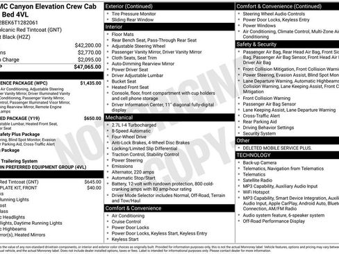 New 2026 GMC Canyon Elevation w/ Convenience Package AWD/4WD image 28
