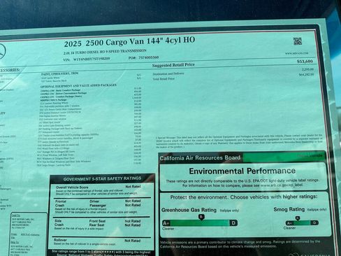 Used 2025 Mercedes-Benz Sprinter 2500 image 26