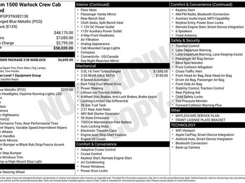 New 2026 RAM 1500 Warlock AWD/4WD image 5