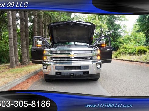 Used 2015 Chevrolet Silverado 3500 LTZ w/ Duramax Plus Package AWD/4WD image 27