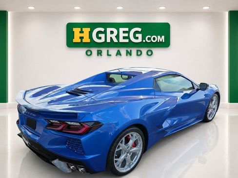 Used 2022 Chevrolet Corvette Stingray Premium Conv w/ Chrome Exterior Badge Package RWD image 6