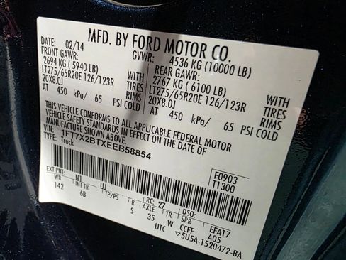 Used 2014 Ford F250 Lariat w/ Chrome Package image 38