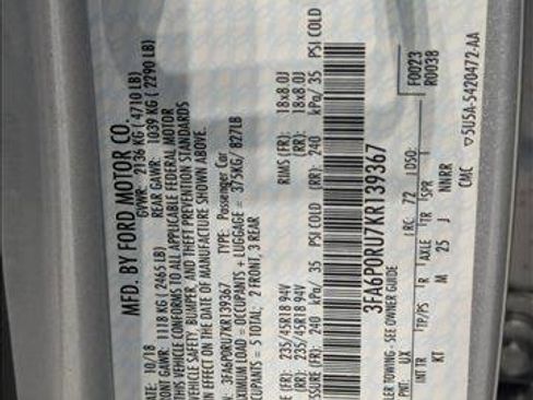 Used 2019 Ford Fusion Titanium image 23